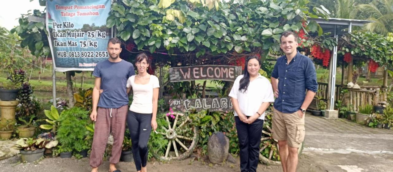 Talaga Tomohon Home Stay And Fishing Pond Exteriör bild